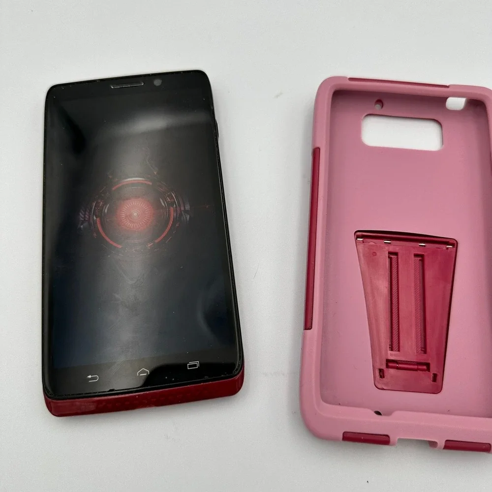 Motorola Droid Ultra XT1080 Verizon Red Smartphone 16GB Tested working